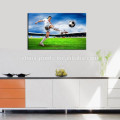 Weltcup-Segeltuch-Druck-Kunst / Fußball-Stern-Segeltuch-Plakat / hübsches Mann-Wand-Bild